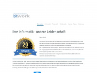 bitwork.ch Webseite Vorschau