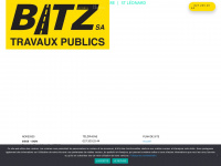 bitz-travauxpublics.ch Webseite Vorschau