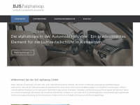 bjs-alphaloop.de Webseite Vorschau