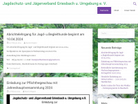 bjv-griesbach.de Webseite Vorschau