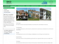 bkd-immobilien.ch Webseite Vorschau