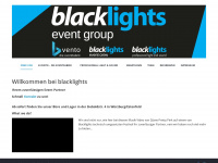 black-lights.de Webseite Vorschau
