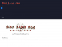 black-legion-shop.de Webseite Vorschau