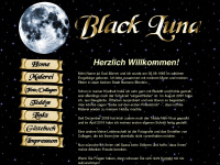 black-luna.de Webseite Vorschau