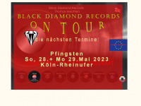 blackdiamondrecords.de Webseite Vorschau