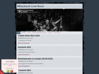blackout-live-rock.de Webseite Vorschau