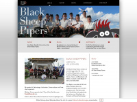 blacksheeppipers.ch Webseite Vorschau