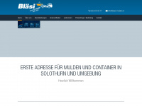 blaesi-mulden.ch Webseite Vorschau
