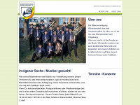 blaeservereinigung-wuenschendorf.de Webseite Vorschau