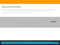 blanco-pharma.de Webseite Vorschau