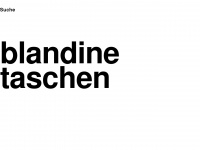 blandinetaschen.de Webseite Vorschau