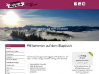 blapbach.ch Webseite Vorschau