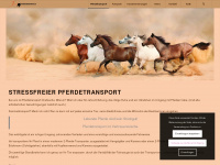 pferdetransport24.de Webseite Vorschau