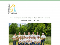 blaskapelle-staubbach.ch Webseite Vorschau