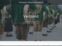 blasmusik-flachgau.at Webseite Vorschau