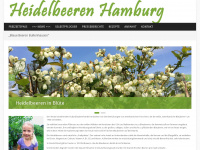 heidelbeeren-hamburg.de Webseite Vorschau