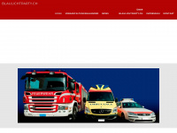blaulichtparty.ch Webseite Vorschau