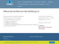 blaumann-hildesheim.de Webseite Vorschau