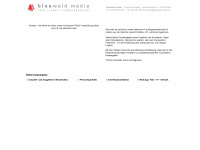 blauwald-media.de Webseite Vorschau
