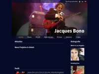 jacquesbono.com Webseite Vorschau