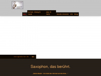 saxofool.de Webseite Vorschau