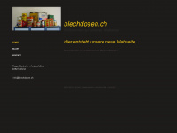 blechdosen.ch Webseite Vorschau