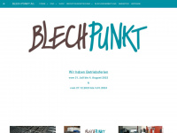 blechpunkt.ch Webseite Vorschau