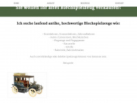 blechspielzeug.ch Webseite Vorschau