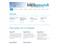 bleibgesund.ch Webseite Vorschau