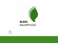 bleks-baumpflege.de Webseite Vorschau