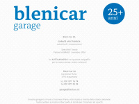 blenicar.ch Webseite Vorschau