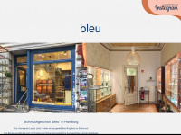 bleu-shop.de Webseite Vorschau