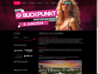 blickpunkt-party.ch Webseite Vorschau
