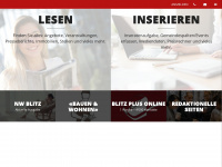 blitz-info.ch Webseite Vorschau