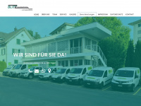 blitz-hauswartung.ch Webseite Vorschau