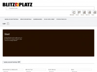 blitzplatz.de Webseite Vorschau