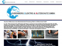 blitzschutz-ehrenberg.de Webseite Vorschau