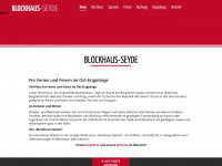 blockhaus-seyde.de Webseite Vorschau