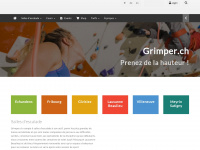 grimper.ch Webseite Vorschau