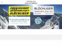 bloechliger.ch Webseite Vorschau
