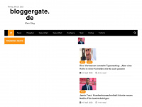bloggergate.de Webseite Vorschau