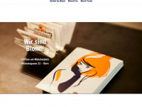blond.ch Webseite Vorschau