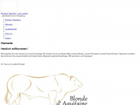blonde-vom-landhof.de Webseite Vorschau