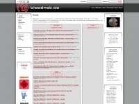bloodnet.de Webseite Vorschau