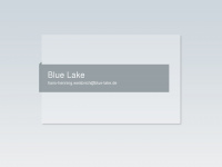 blue-lake.de Webseite Vorschau