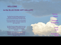 blue-rose-art.de Webseite Vorschau