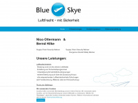 blue-skye.de Webseite Vorschau