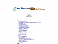 blue-tangerine.de Webseite Vorschau