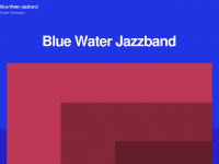 blue-water-jazzband.de Webseite Vorschau