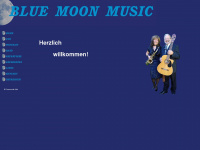 bluemoon-music.de Webseite Vorschau